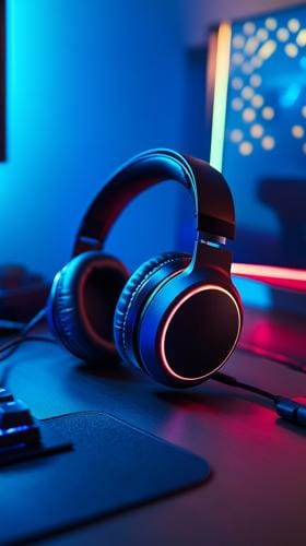 Casques gaming avec technologie de réduction du bruit ambiant